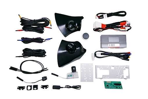 Система кругового обзора 360 версия Ultra для Toyota Highlander 2025 (с рамками)